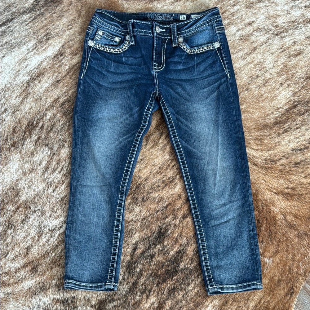 Miss Me capri size 26